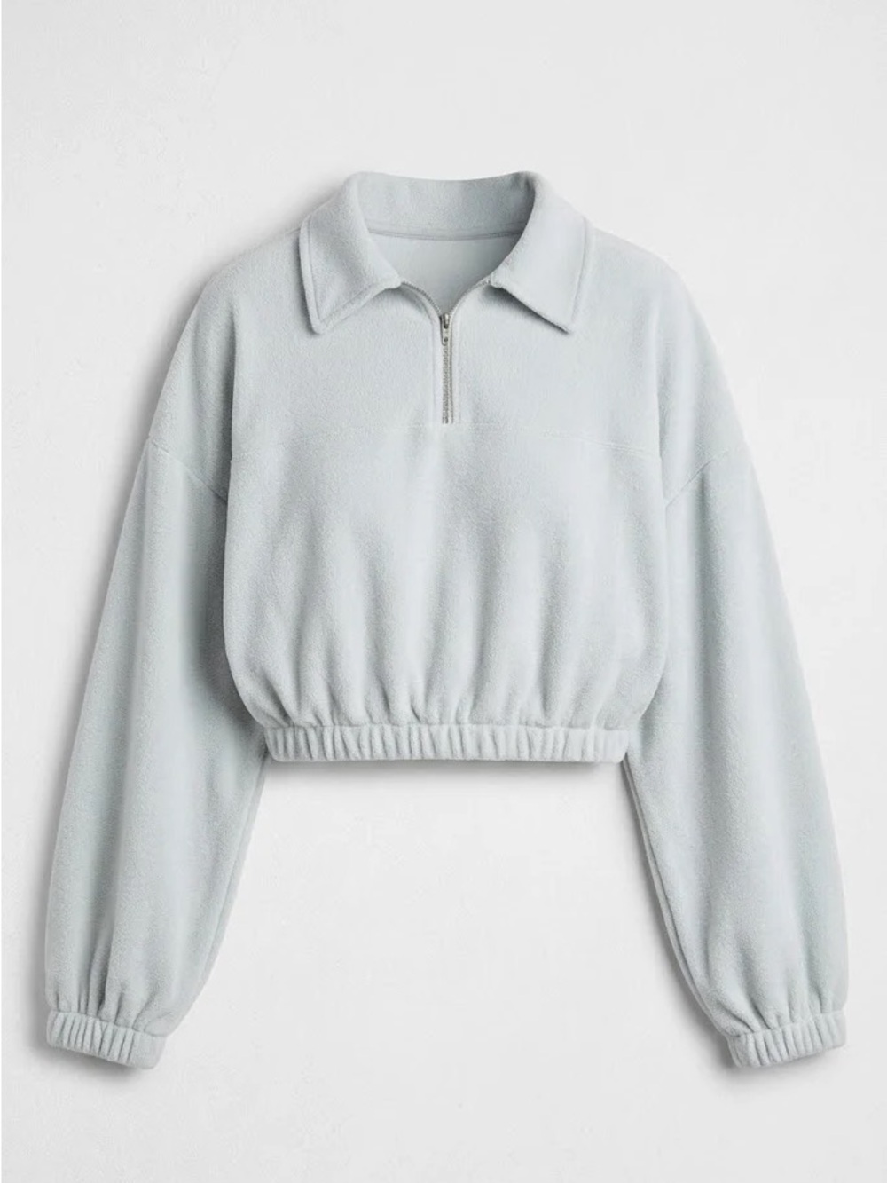 BOUTIQUE Fleece Quarter Zip Pull Over Sweatshirt
